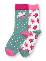 Flowerful socks