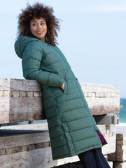 Ash long padded duvet coat