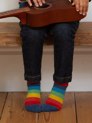 Chequerboard socks