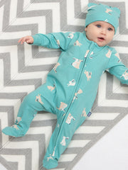 Hare hug sleepsuit