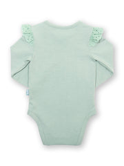 Broderie bodysuit soft spruce