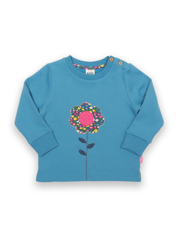 Fab flower sweatshirt