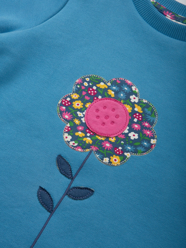 Fab flower sweatshirt