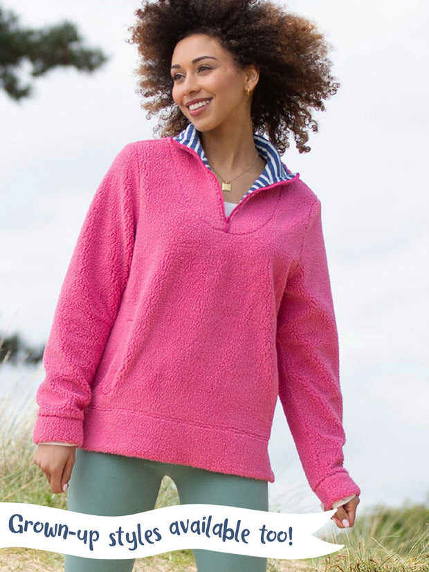 Brownsea fleece blush