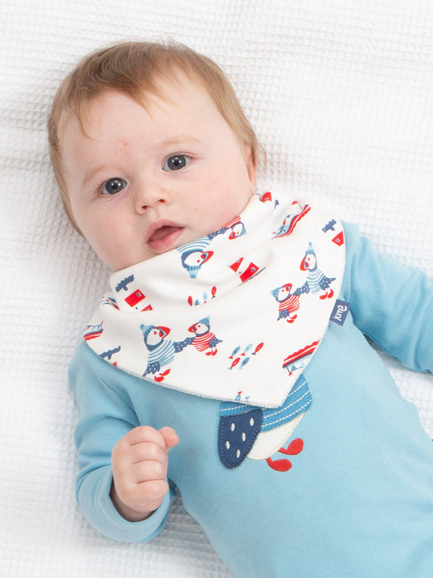 Puffin pals bib