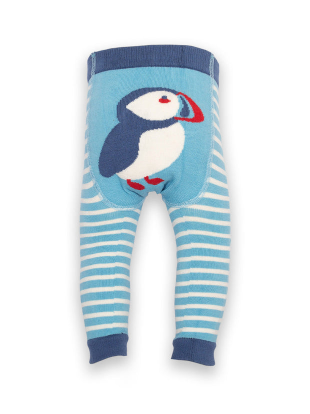 Puffin knit leggings