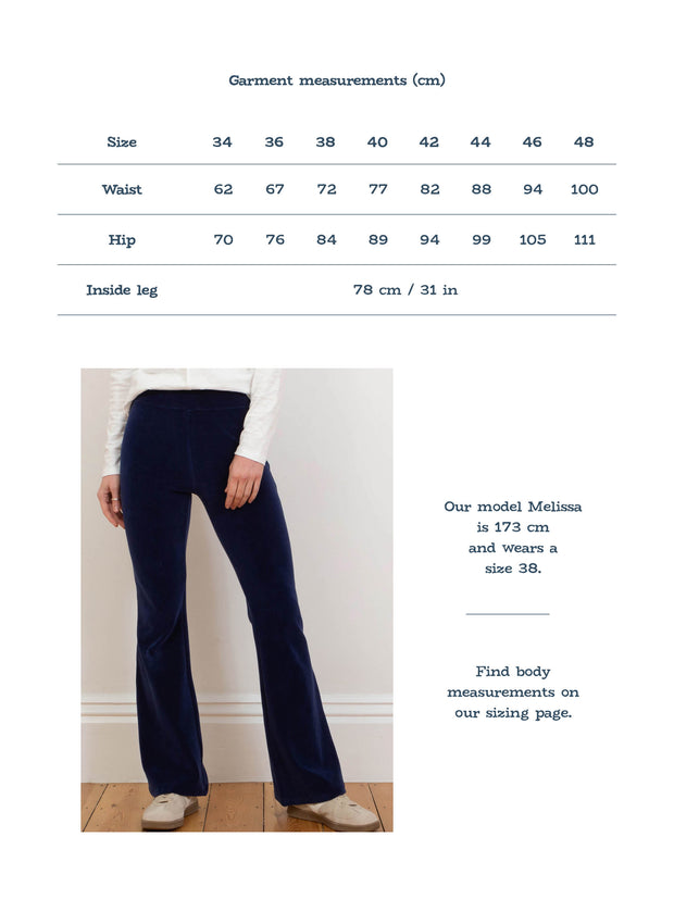 Asker Flare Velvety Leggings