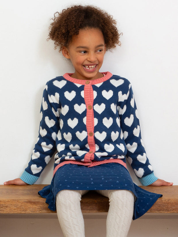 Heartful cardi