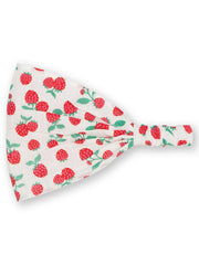 Raspberry bandana hairband