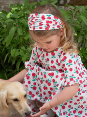 Raspberry bandana hairband