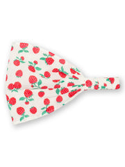 Raspberry bandana hairband