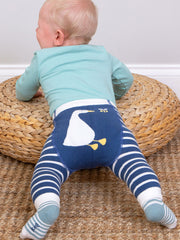 Little goose knit leggings