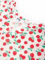 Everley muslin dress raspberry