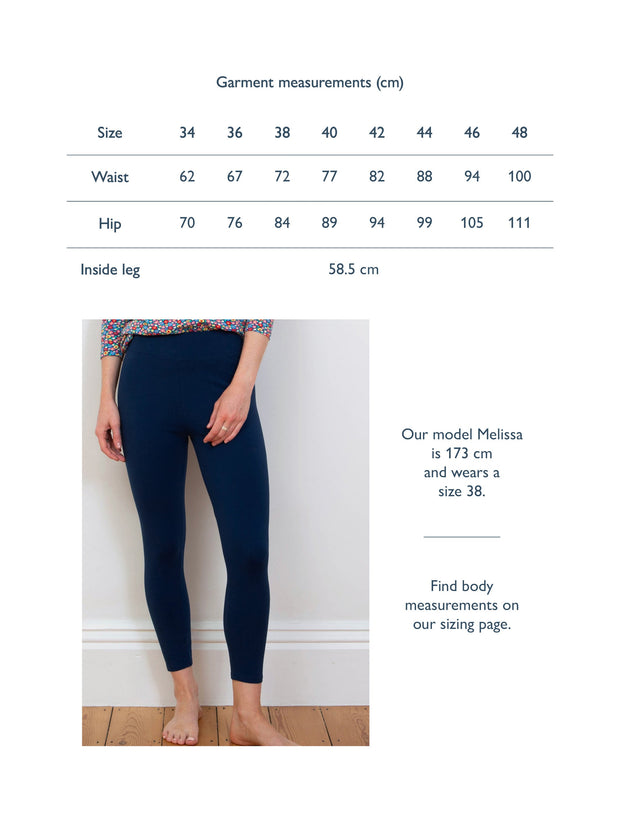 Lytchett 7/8 leggings midnight