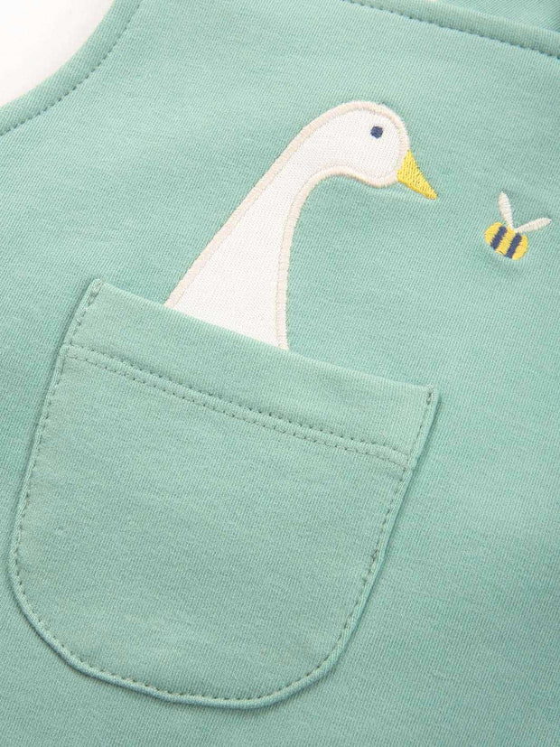 Little goose dungarees