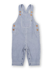 Ticking dungarees