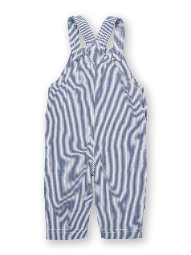 Ticking dungarees