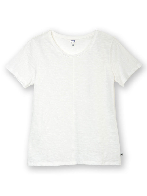 Sandford slub jersey t-shirt ecru