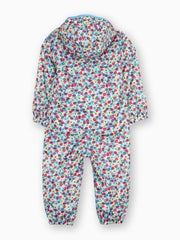 Ladybird ditsy puddlepack suit