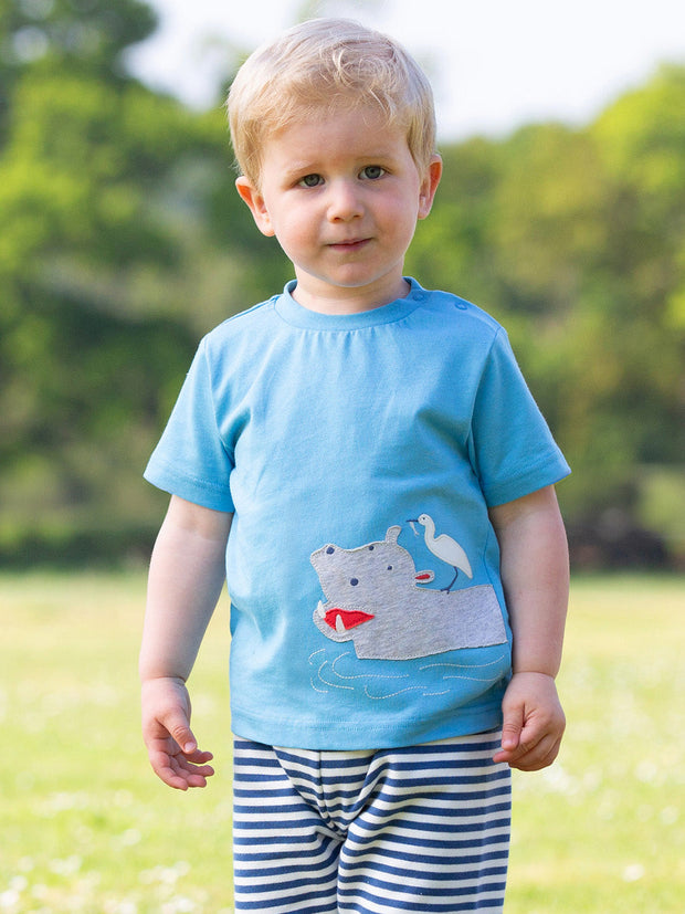 Happy hippo t-shirt