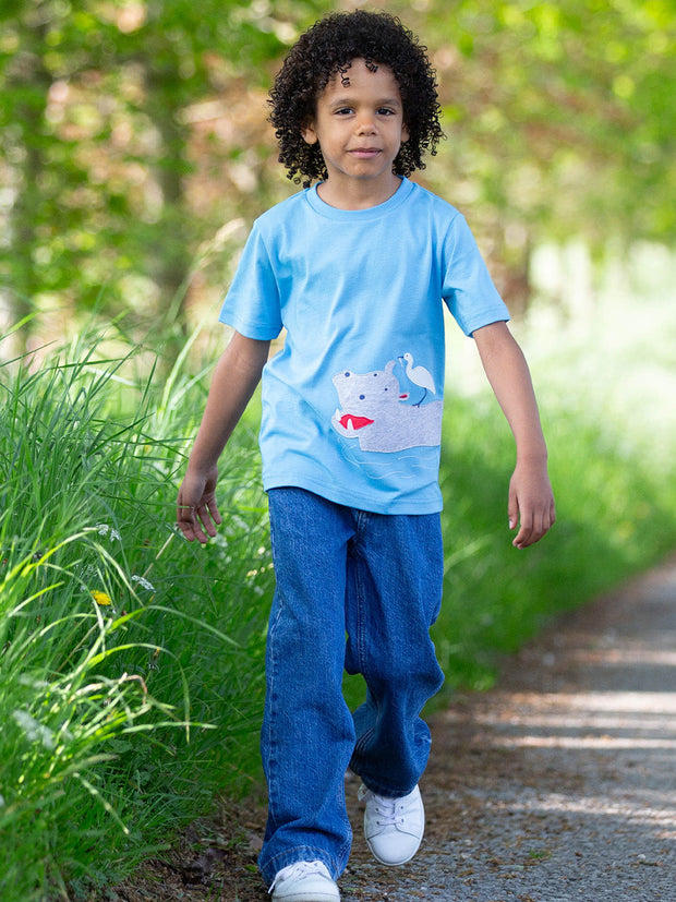 Happy hippo t-shirt