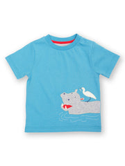 Happy hippo t-shirt