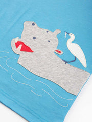 Happy hippo t-shirt