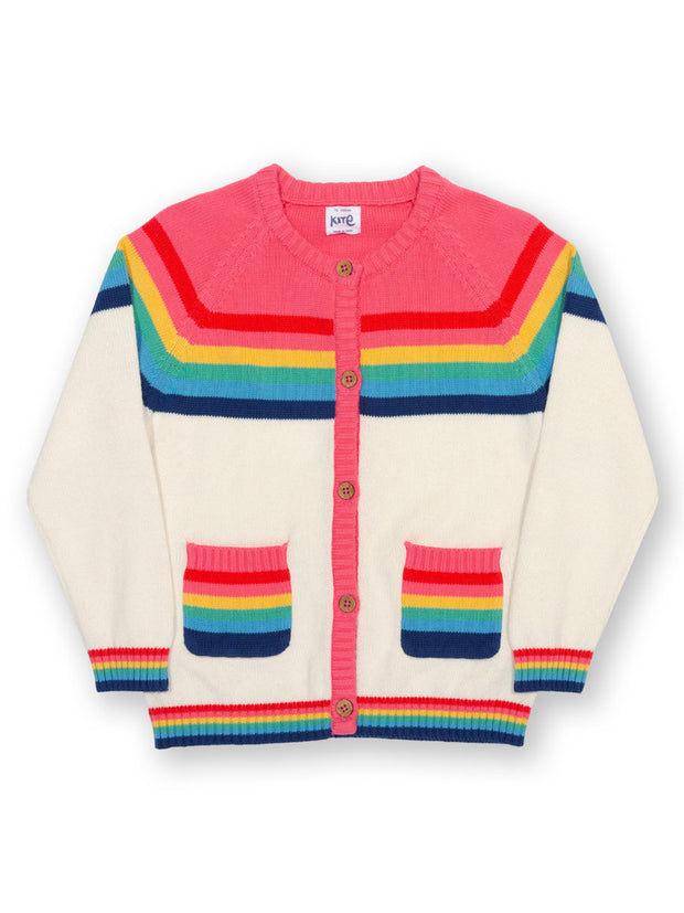 Rainbow cardi