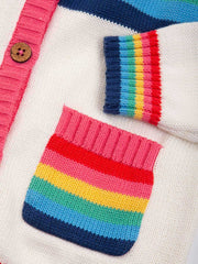 Rainbow cardi