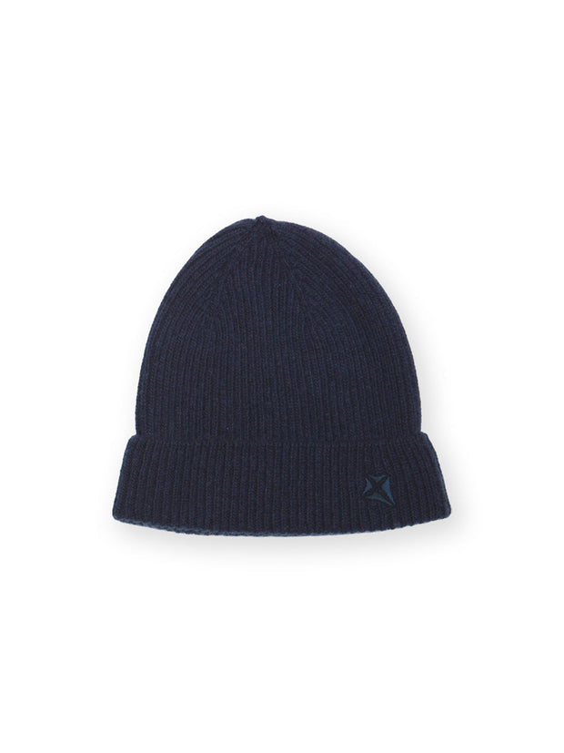 Winterborne knit beanie hat midnight