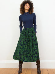 Mudeford cord skirt