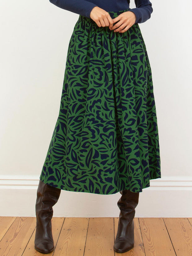 Mudeford cord skirt