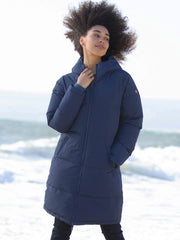 Ash padded duvet coat