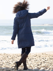 Ash padded duvet coat