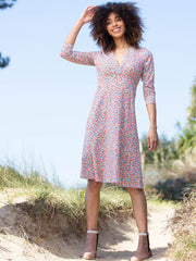 Cheselbourne 3/4 sleeve jersey dress