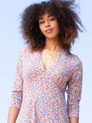 Cheselbourne 3/4 sleeve jersey dress