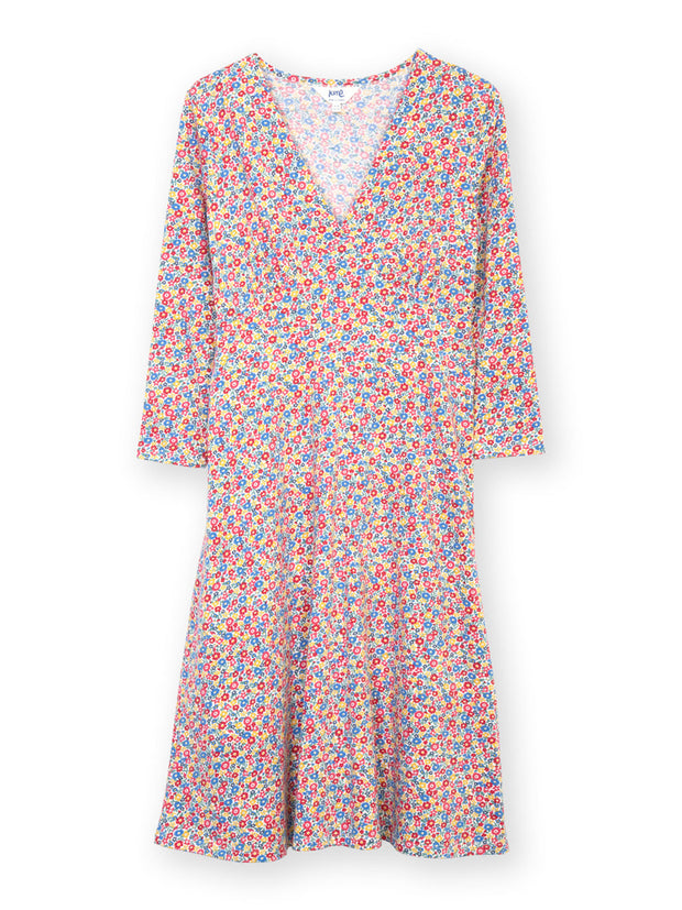 Cheselbourne 3/4 sleeve jersey dress