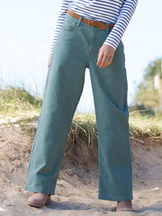 Wareham wide leg twill jeans