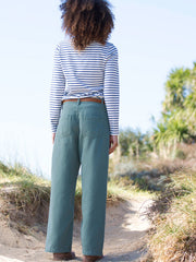 Wareham wide leg twill jeans