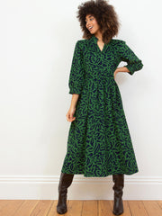 Charborough 3/4 sleeve cord dress