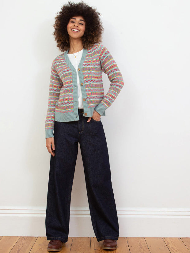 Wareham wide leg denim jeans