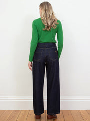 Wareham wide leg denim jeans