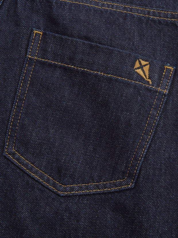 Wareham wide leg denim jeans