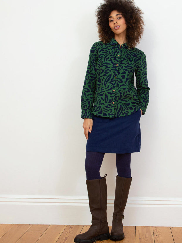 Poyntington cord skirt