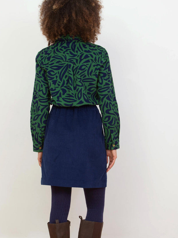 Poyntington cord skirt