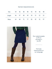 Poyntington cord skirt