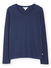 Sandford slub jersey top midnight