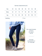Lytchett side stripe leggings midnight