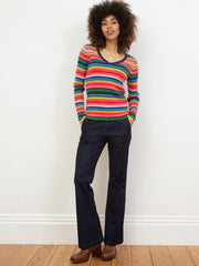Folke flare stretch denim jeans