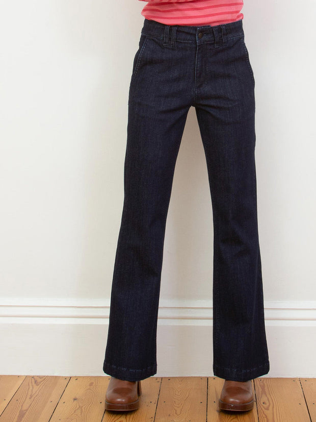 Folke flare stretch denim jeans